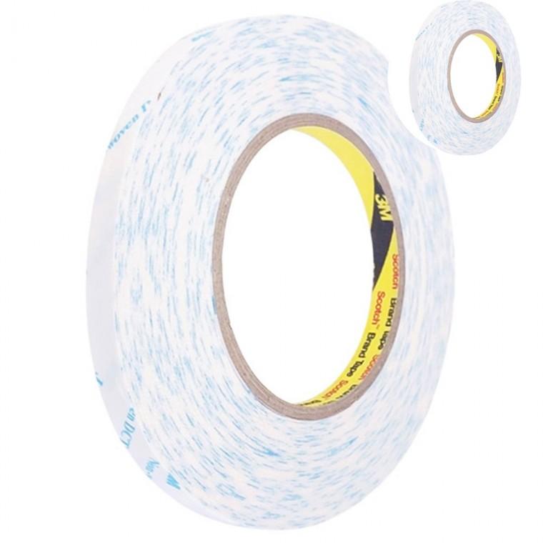 부직포 양면테이프 10mm x 50M 산업용양면테이프 양면스티커 차량용접착테이프