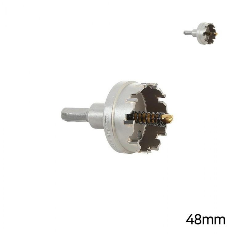초경 금속용 홀쏘 48mm 초경컷터 판넬홀쏘 초경홀커터