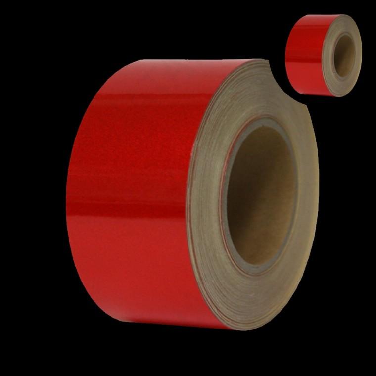 안전반사 테이프 100mm x 45M 적색 야광반사테이프 차량용반사테이프 안전반사스티커