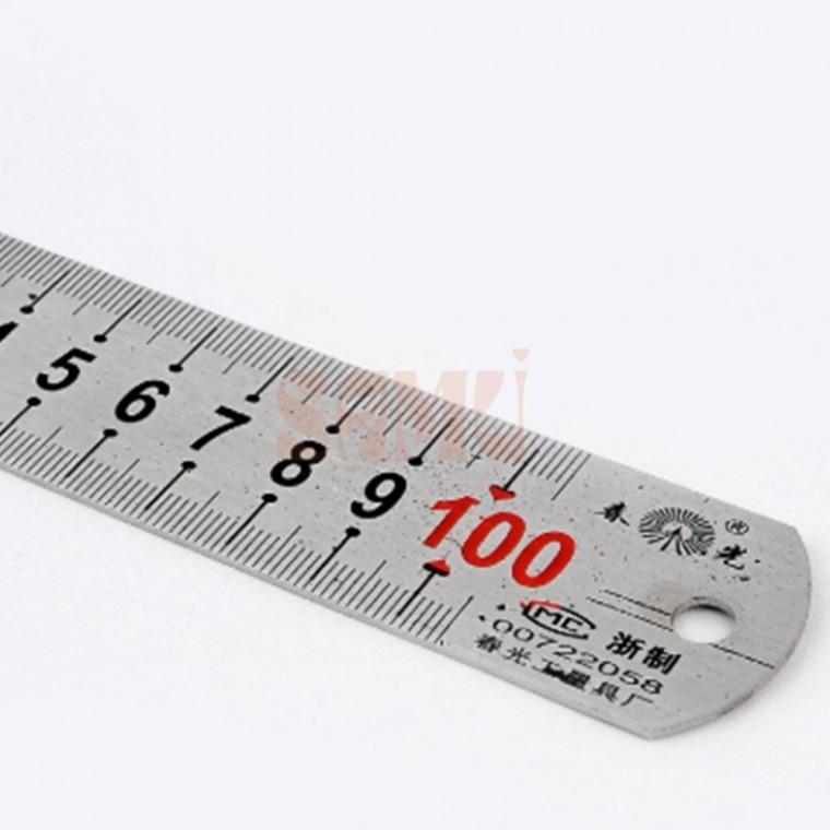쇠자 100cm 제도자 스틸방안자