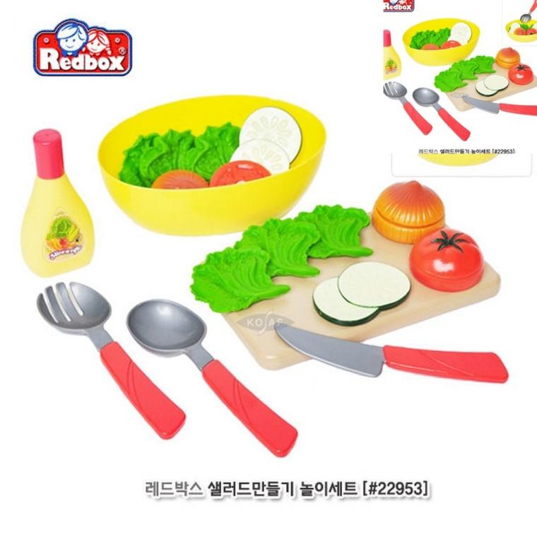 샐러드만들기 놀이세트 역할놀이완구 주방놀이 아기놀이완구