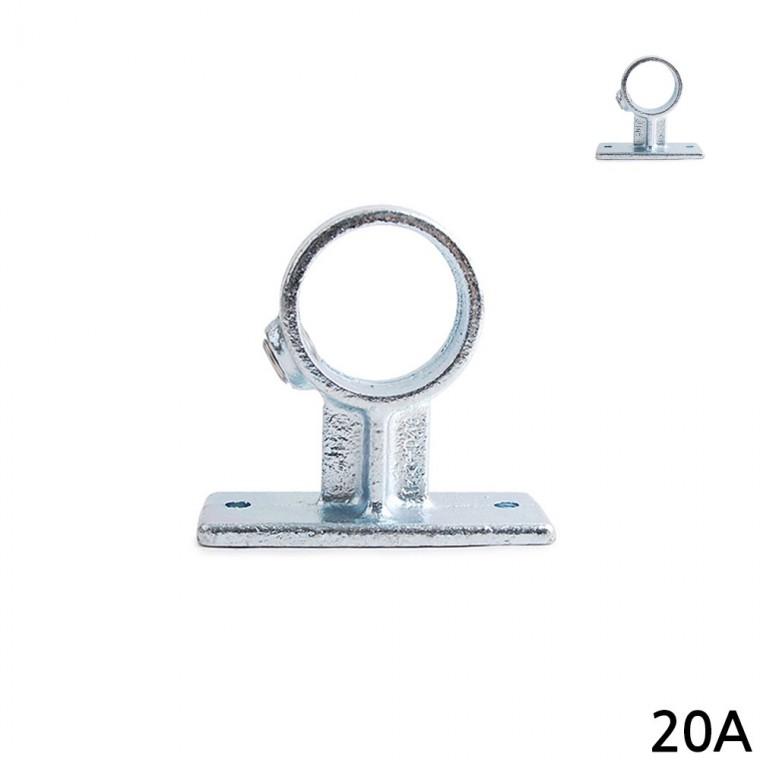 파이프클램프 143 20A 26.9mm 실버 고정용품 파이프고정브라켓 수도배관자재