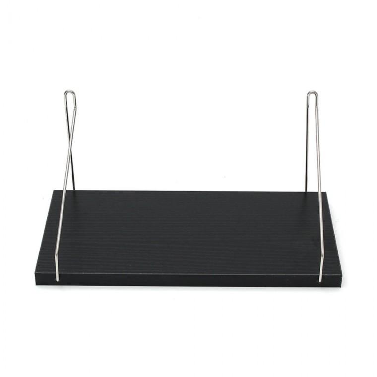 무타공 심플 벽선반 30x15cm 블랙 인테리어 거실선반 30x15선반 MDF선반