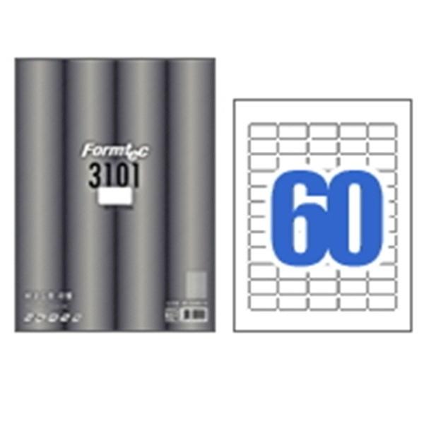 바코드 출력용 라벨지 60칸 100매 사무용