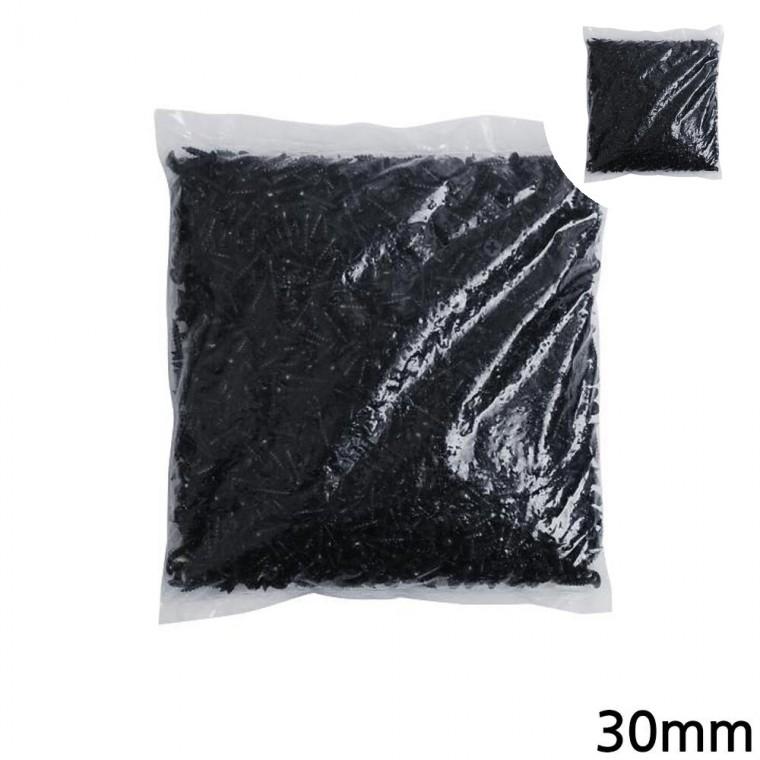 4mm 블랙 피스 나사못 30mm 1000개입 석고보드나사 목재피스 목재나사
