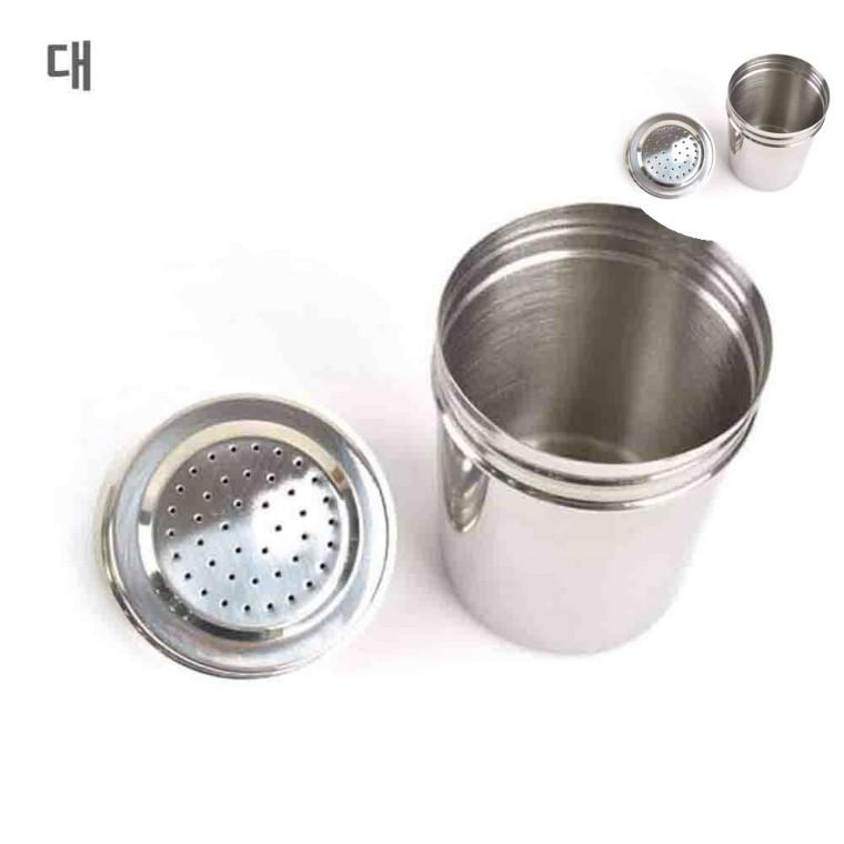 스테인레스 양념통 후추통 대 뿌리는소금통 양념보관통 깨소금통