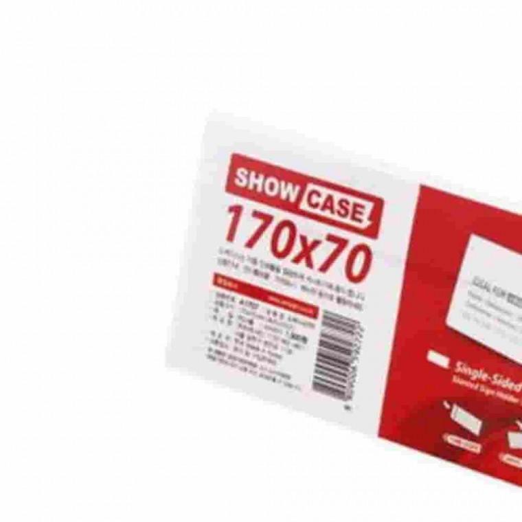 보드안내판 쇼케이스 3매170x70mm 아크릴꽂이 종이꽂이 투명아크릴케이스 아크릴메모꽂이 아크릴포켓