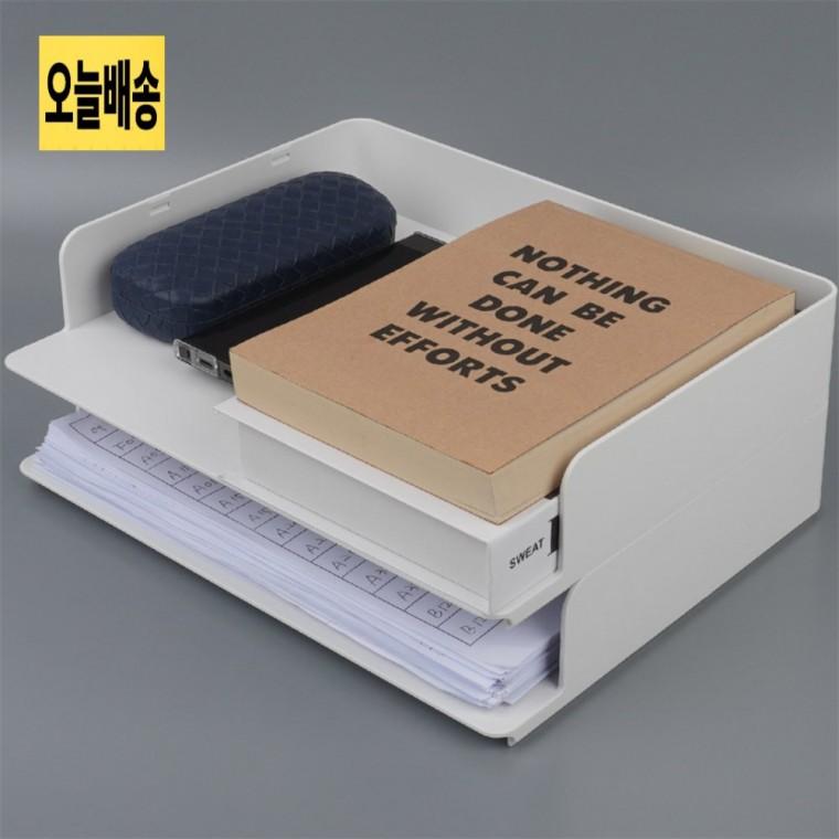 리템 트레이 와이드 2P 세트 서류정리함 문서보관트레이 사무용트레이