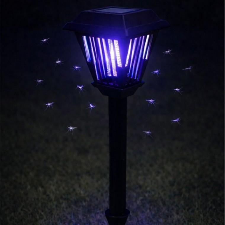 태양광 충전식 야외 LED 모기 해충 퇴치 정원등