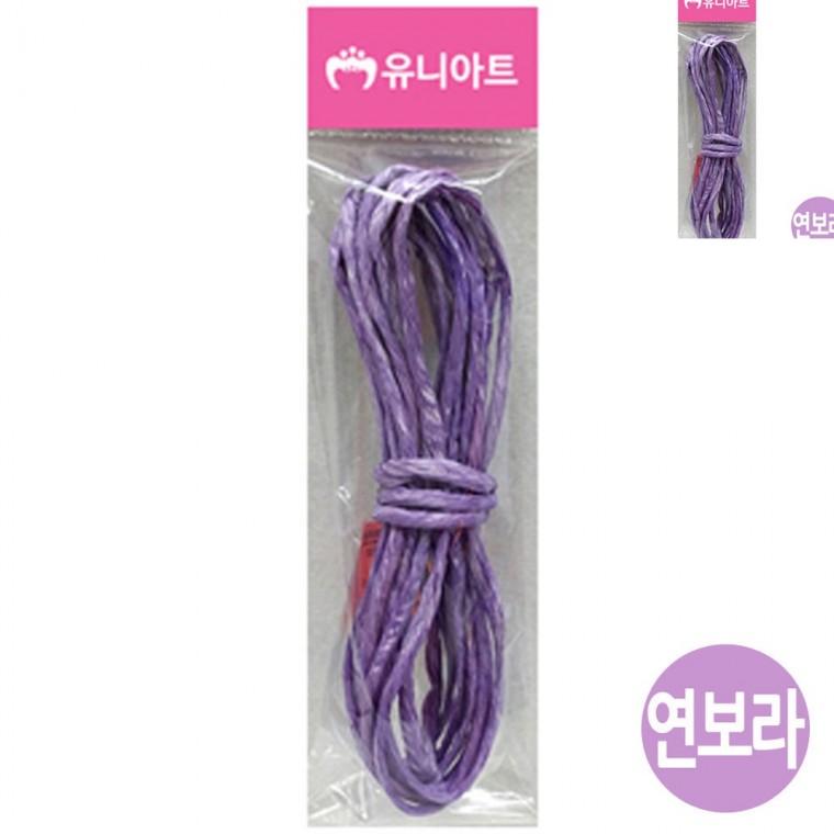 칼라 지끈 4mm 연보라 예쁜끈 포장끈 지끈공예