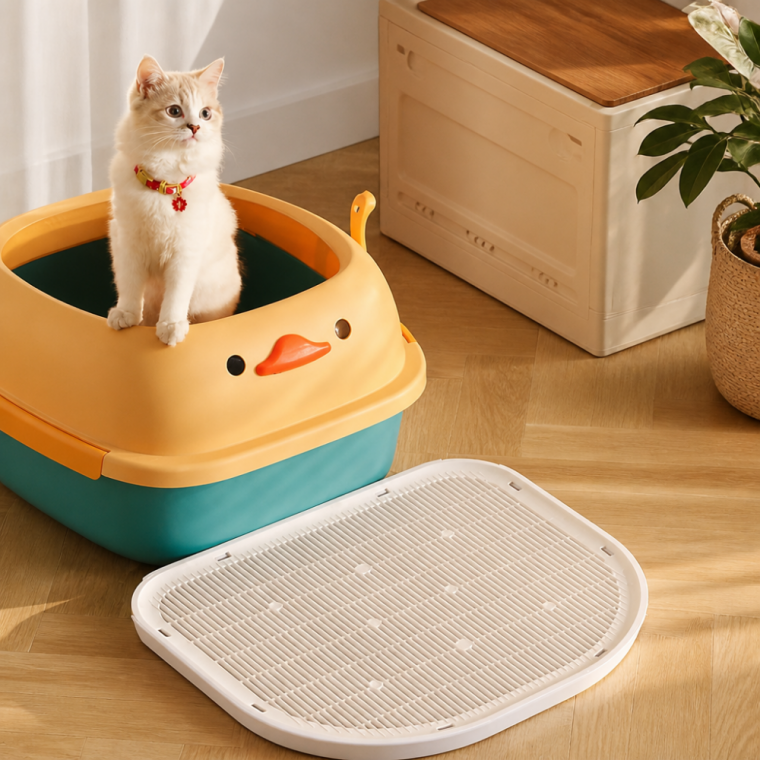 고양이 모래매트 반려묘 화장실 발판 샌드 포집 깔판