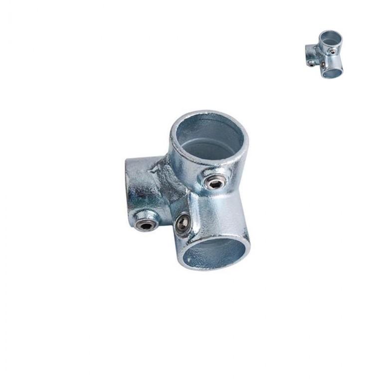 파이프클램프 32A-42.4mm 실버 배관부품 배관용자재 스텐파이프클램프