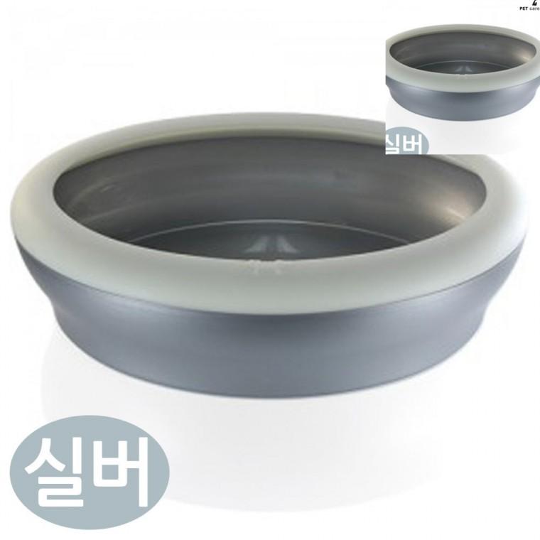캣 토일렛 실버 고양이모래화장실 고양이모래매트 고양이배변통