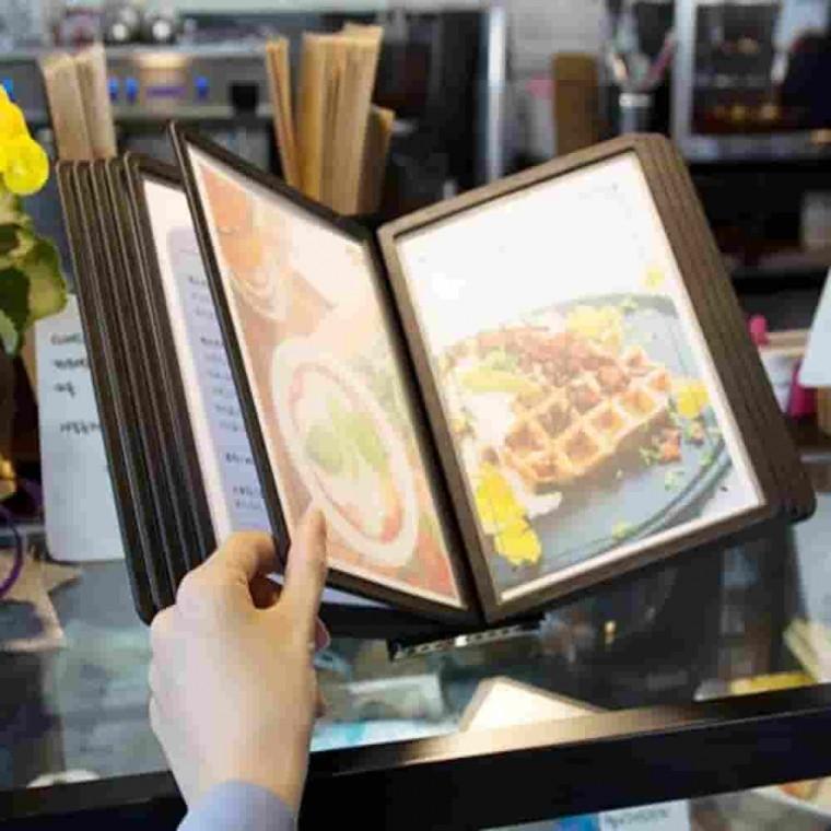 A5 테이블 메뉴북 20페이지 카페메뉴판 테이블메뉴판 가게메뉴판 메뉴보드 A5메뉴판