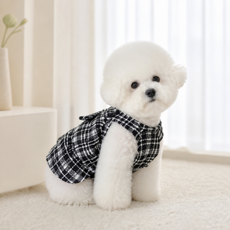 반려동물 커플룩 강아지 고양이 드레스 셔츠 원피스 애견 의류
