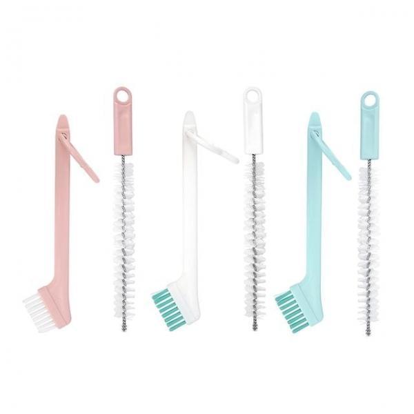 틈새 청소솔 욕실 좁은관 청소 밀폐용기 브러쉬 3호