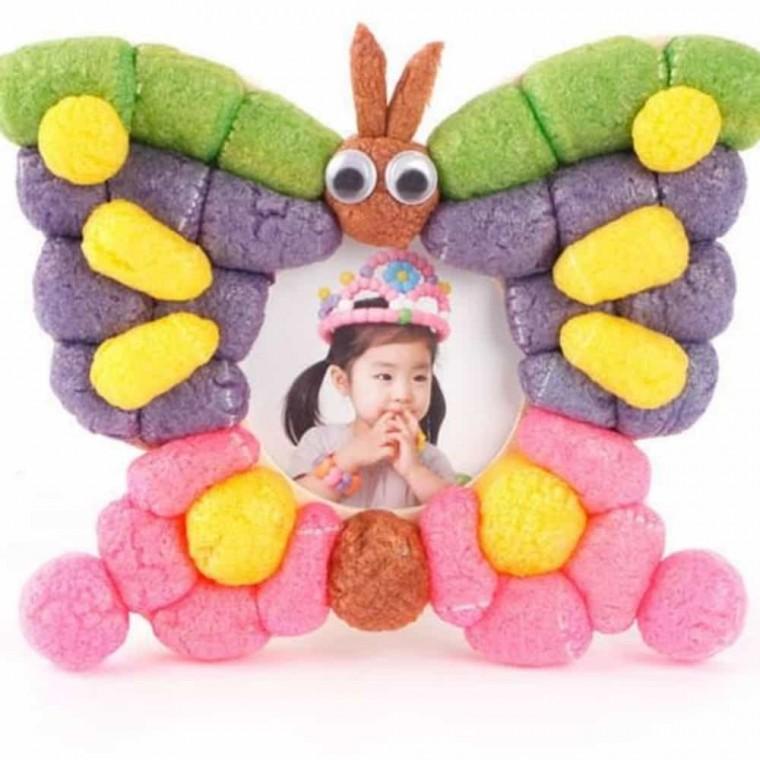 집콕놀이 플레이콘 나비 액자 만들기 5인용