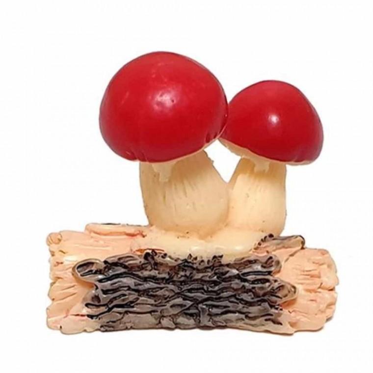 만들기수업 빨강 쌍버섯