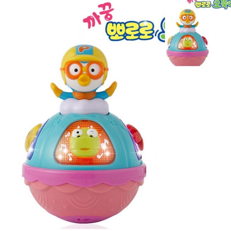 까꿍뽀로로 오뚝이 감각발달완구 아기발달완구 유아오뚝이완구