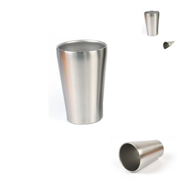 이중 스텐 진공 쥬스컵 1호 280ml 음료컵 스텐진공 스텐이중컵