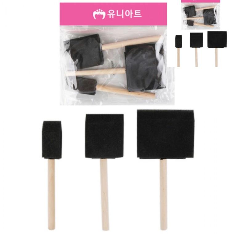 도장찍기 스펀지 3종세트 1번 아동미술만들기 미술교육 미술놀이