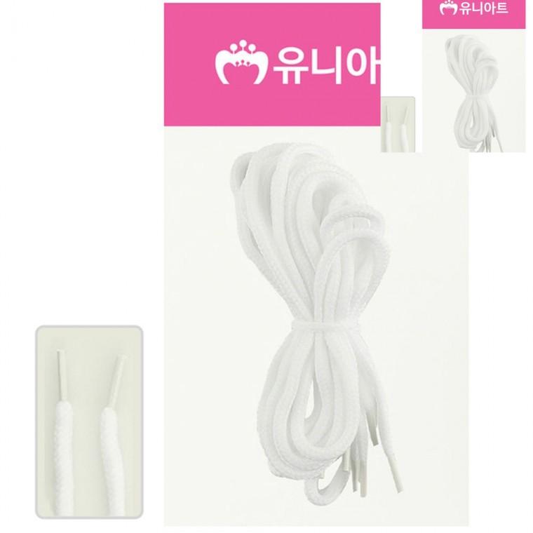 신발끈 흰색 운동화끈매기 유아미술놀이재료 신발끈공예