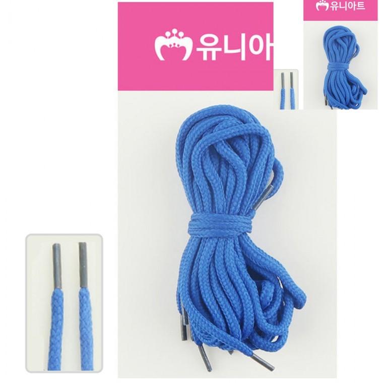 신발끈 파랑 끈매듭 매듭끈 운동화줄