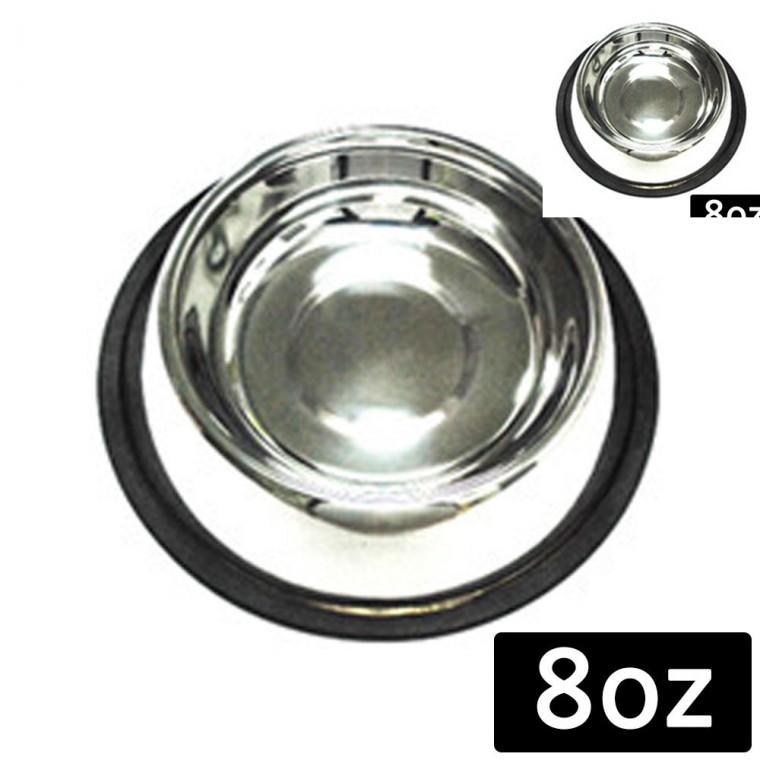 스텐 식기 8oz 반려견식기 강아지사료통 애완견밥그릇