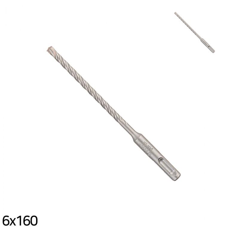 햄머드릴6x160mm 전동드라이버비트 전동드릴비트 콘크리트드릴비트