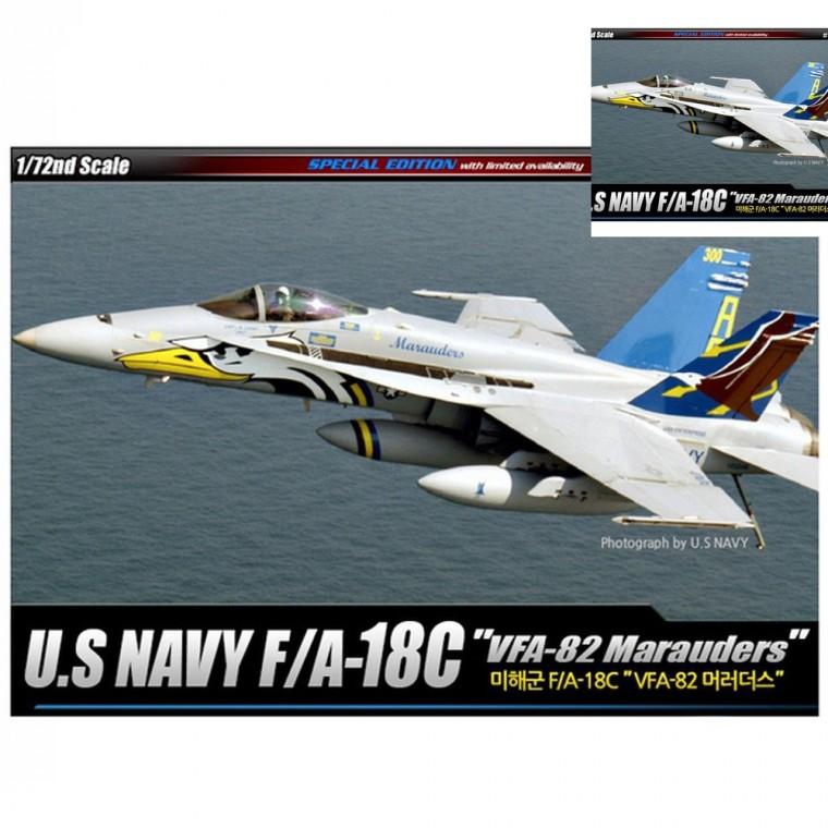 1대72 미해군 FA-18C VFA-82 머러더스 장난감조립 밀리터리모형 프라모델밀리터리