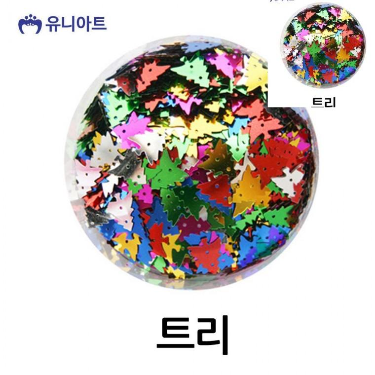 스팡클 트리 1통 스팽글파츠 장식스팽글 스팽클