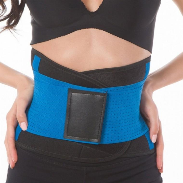 헬스코르셋 허리보호대 XL 블루 웨이트헬스 운동용 여성허리보호대 남자허리보호대 의료용허리보호대