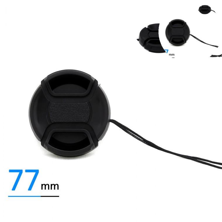 렌즈앞캡 스냅온 77mm 렌즈캡홀더 렌즈케이스 카메라렌즈캡