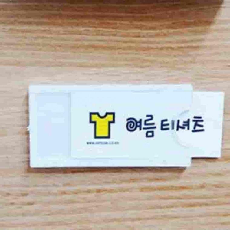 아크릴게시판10매 29x75미니 이름표꽂이 이름택 네임택케이스 회사명찰 아크릴이름표