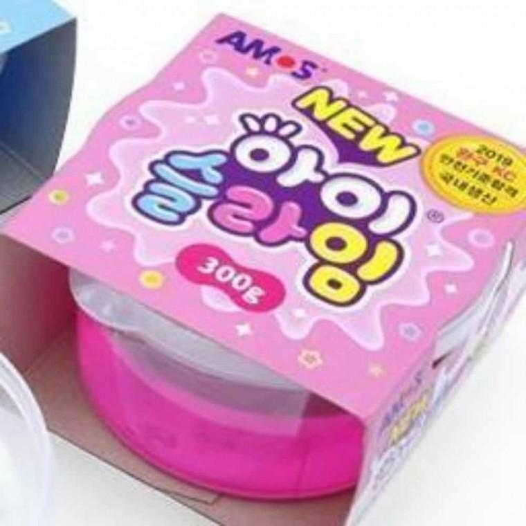 아이슬라임 300g 핑크 슬라임베이스 분홍색슬라임 성인슬라임