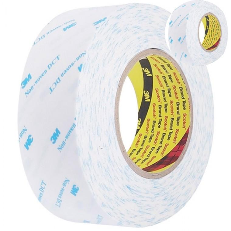 부직포 양면테이프 50mm x 50M 투명양면테이프 차량도색테이프 산업용양면테이프