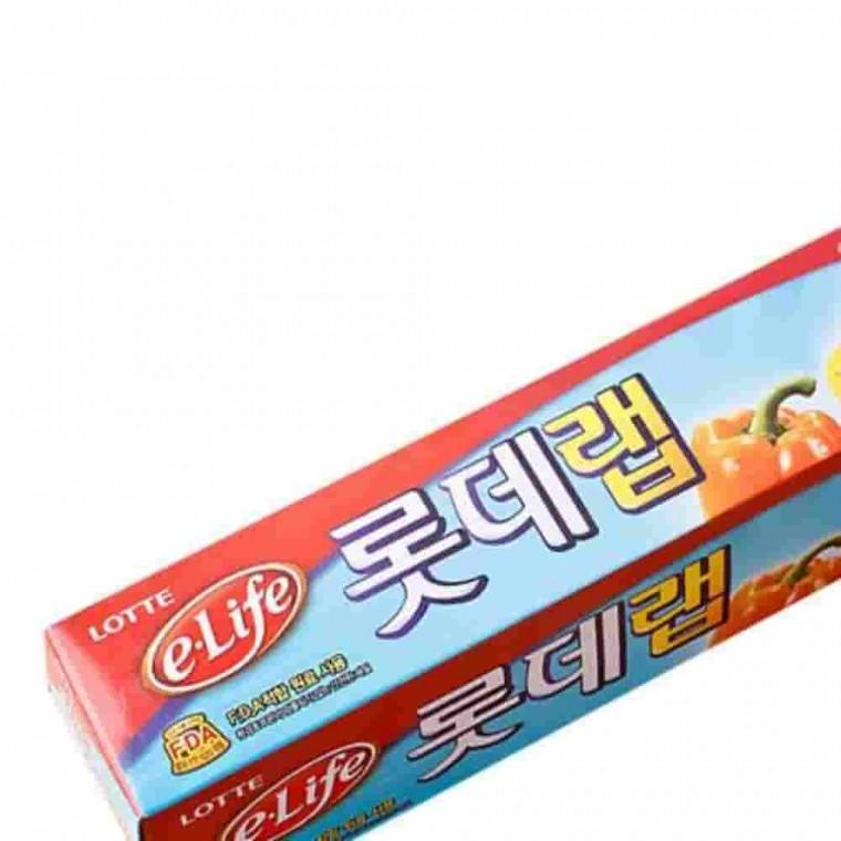 랩 중형 25cm x 50M 냉장고정리 식품비닐 밀봉랩 위생팩