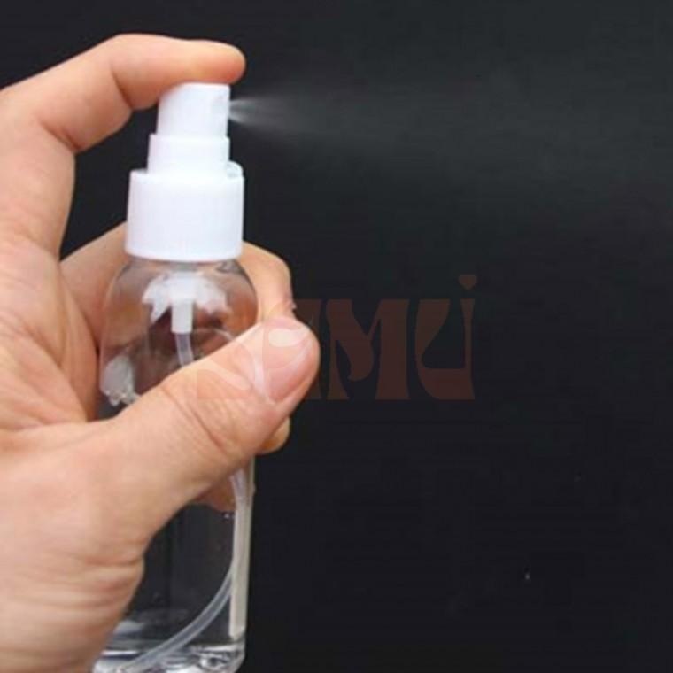 스프레이형 투명 용기 60ml 펌프용기 액체용기