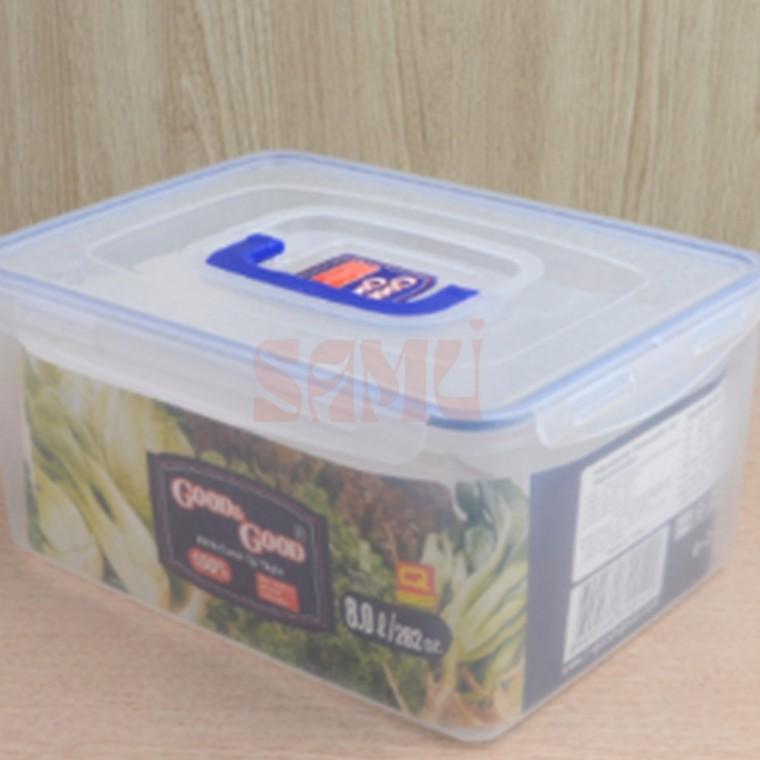 손잡이 핸디락 밀폐용기 8/12L 잡곡통 곡물통