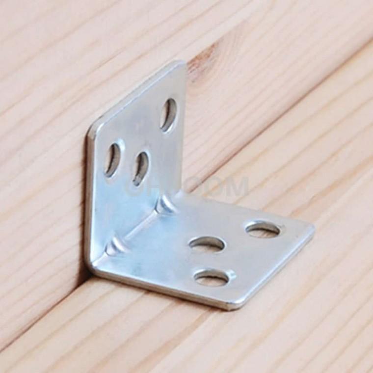 꺽쇠 30X25 백색 가구꺽쇠 DIY철물 가구부속