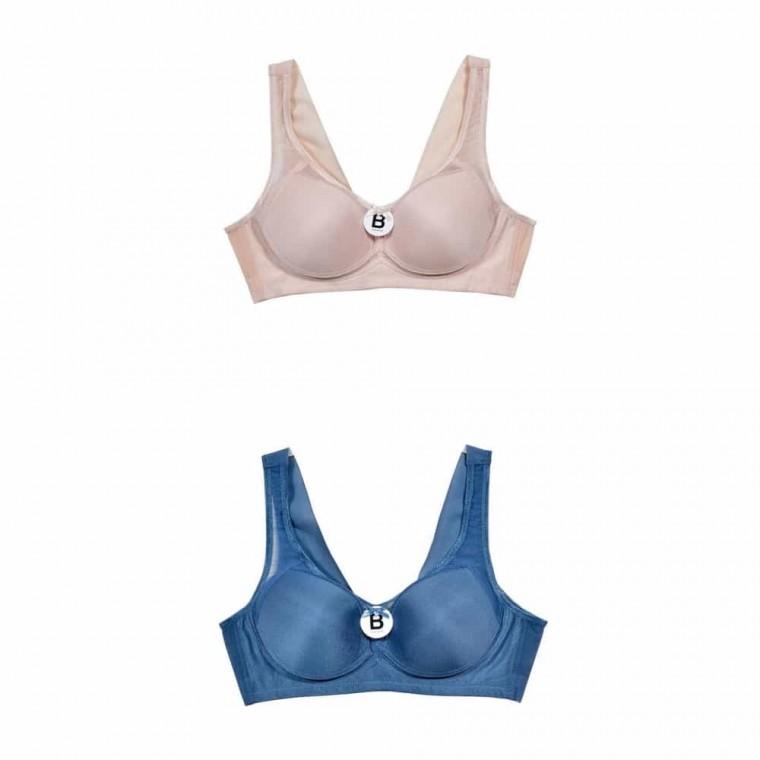 망사 포인트 풀컵 노와이어 브라 B컵 통기성브라 여름브라 풀컵브라