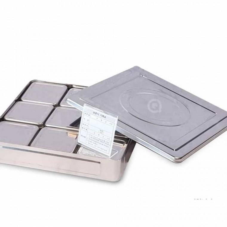 보존식용기 대사각 브러쉬 가시형 9P 세트 청소 브러쉬