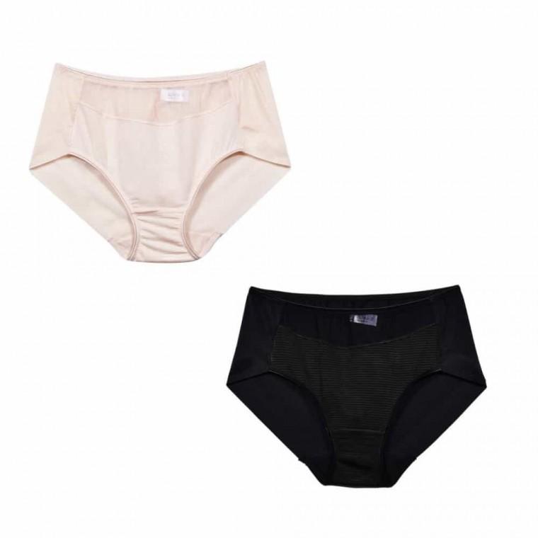 맥시 여성 삼각팬티 통기성팬티 부드러운팬티 블랙팬티