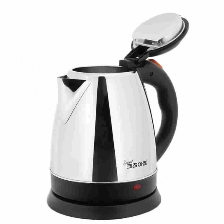 스텐레스 무선전기포트 1.5L 예쁜전기포트 무선주전자 사무실커피포트 커피포트기 차끓이기