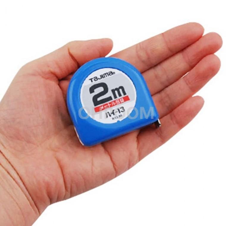 줄자 수동 2M 현장줄자 스텐레스 측량줄자