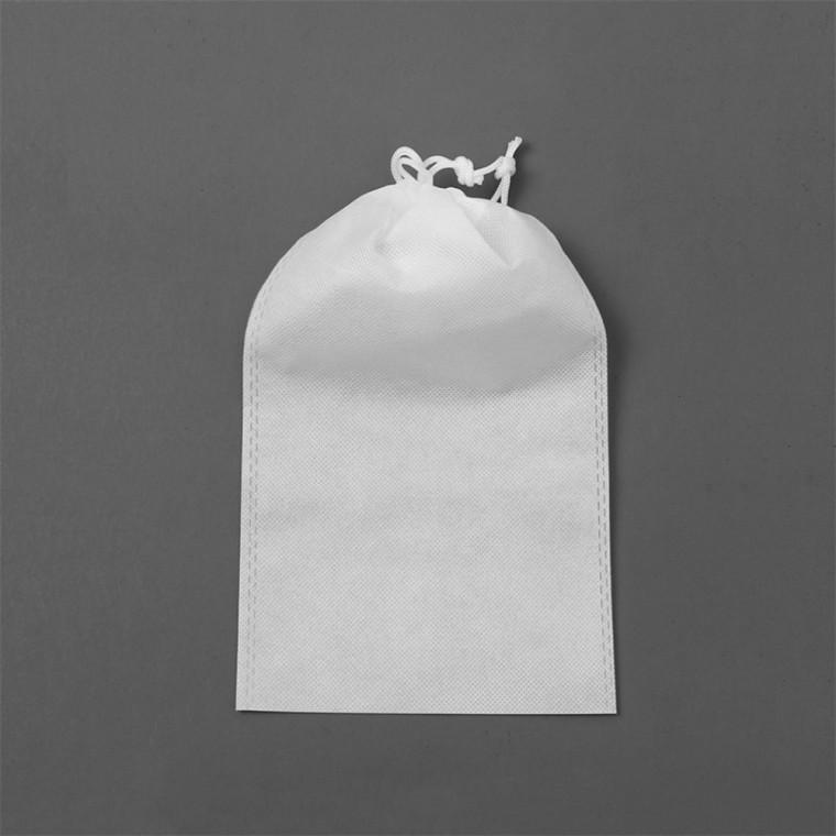 한쪽 스트링 부직포 파우치 16x25cm 30p 세트 화이트 양쪽스트링파우치 양쪽스트링부직포파우치20p세트 가