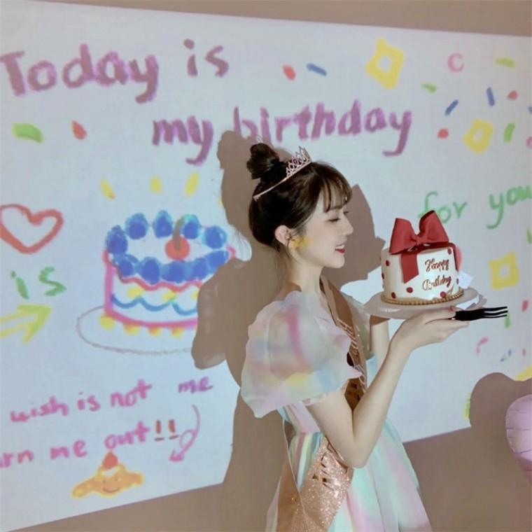미니빔 생일 축하 파티 이벤트 용품 빔 프로젝터 RD-11766