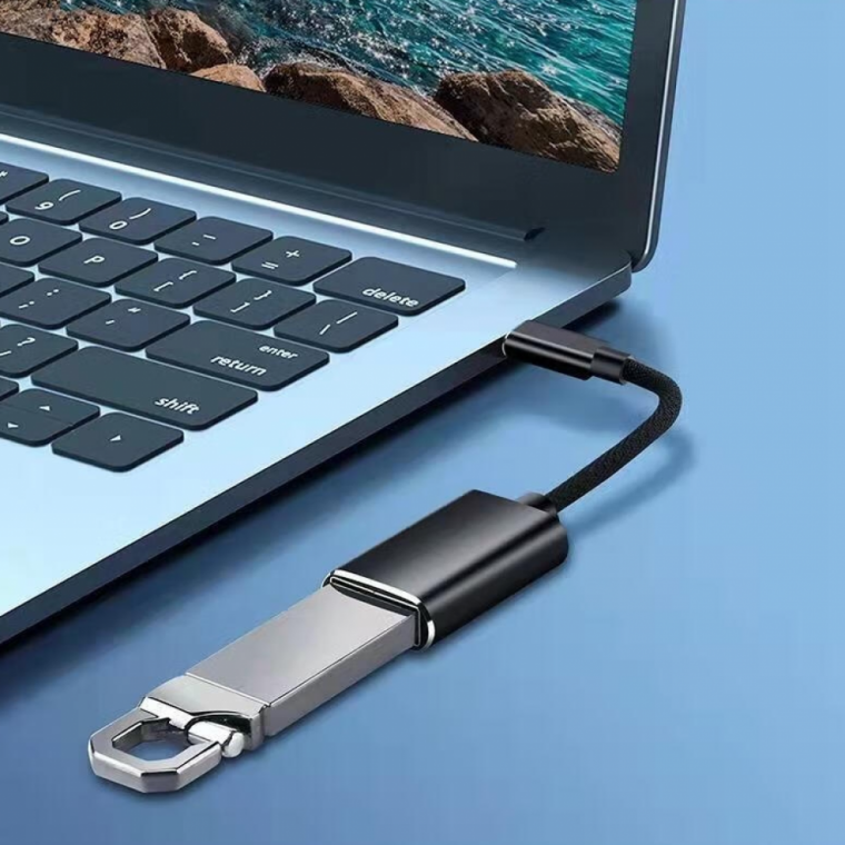 USB C타입 OTG 젠더 케이블 2.0 데이터 알루미늄