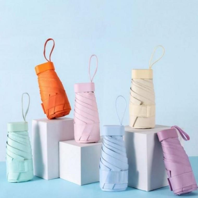 초경량 파스텔 미니우산 접이식 6단 휴대우산 6color