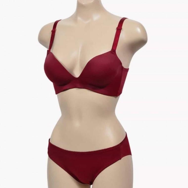 노와이어 A B컵 브라팬티세트 작은가슴브래지어 가슴모아주는브라 볼륨브라